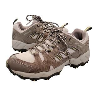 Columbia 'Tagori' Women's 7.5 Hiking Boot Tan Outdoor Athletic Shoe